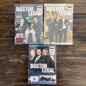 Boston Legal Seasons 2-4 DVD 19-Disc Box Set William Shatner Sealed Comedy